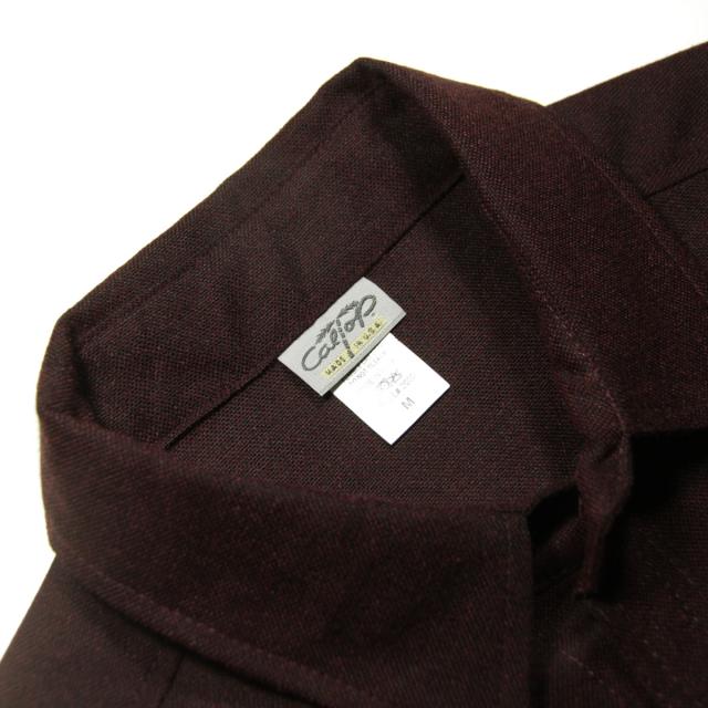 キャルトップ メンズ 長袖シャツ 正規品 CALTOP カジュアルシャツ CALTOP SOLID LONG SLEEVE SHIRTS 2000 長袖 キャルトップ カルトップ ソリッドシャツ_7