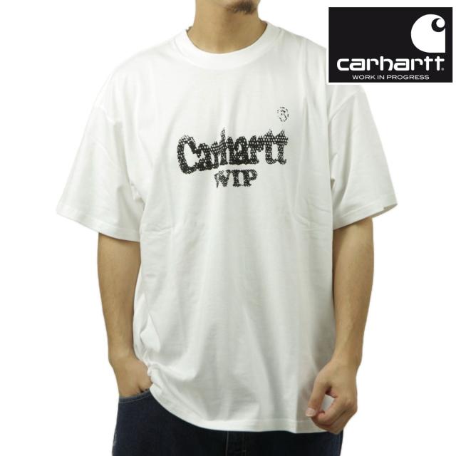 カーハート メンズ 半袖Tシャツ 正規品 CARHARTT WIP クルーネック グラフィック SHORT SLEEVE SPREE HALFTONE T クリスマス プレゼント ラッピング