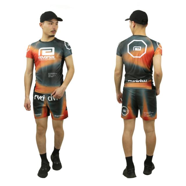 リバーサル メンズ ファイトパンツ 正規販売店 REVERSAL ショートパンツ ハーフパンツ THERMOGRAPHY FIGHT SHORTS ｻｰﾓ RV24AW605-TG THERMOGRAPHY_8