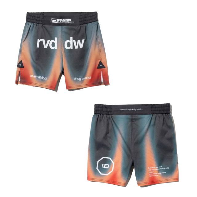 リバーサル メンズ ファイトパンツ 正規販売店 REVERSAL ショートパンツ ハーフパンツ THERMOGRAPHY FIGHT SHORTS ｻｰﾓ RV24AW605-TG THERMOGRAPHY_2