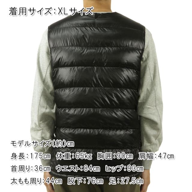 ナンガ メンズ ダウンベスト 正規販売店 NANGA インナーダウン INNER DOWN VEST ND2441-1A900 BLK BLACK
