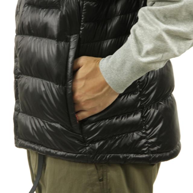 ナンガ メンズ ダウンベスト 正規販売店 NANGA インナーダウン INNER DOWN VEST ND2441-1A900 BLK BLACK