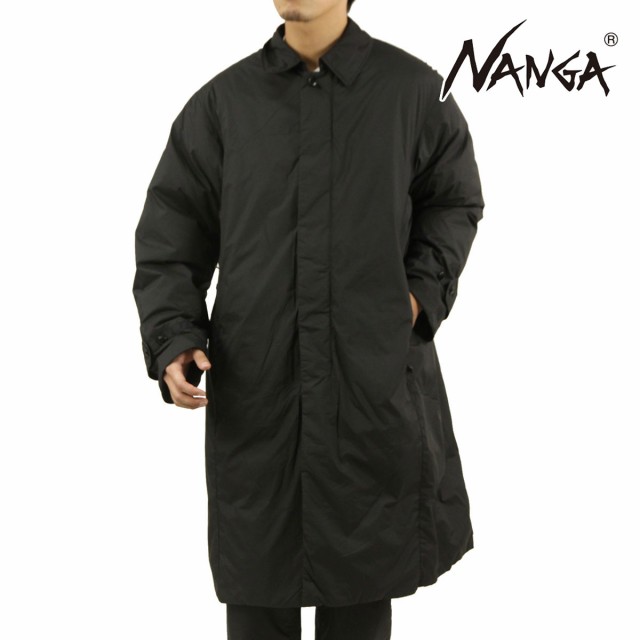 ナンガ メンズ ダウンコート 正規販売店 NANGA アウター ステンカラーコート DOWN BAL COLLAR COAT ND2441-1C604 BLK BLACK