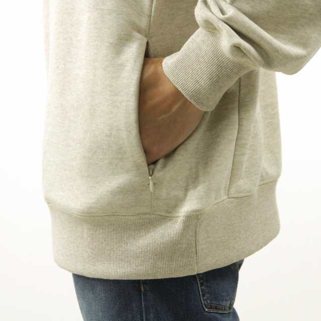 ナンガ メンズ パーカー 正規販売店 NANGA ロゴ プルオーバー フーディー ECO HYBRID BOX LOGO SWEAT HOODIE NW2441-1F002 OATMEALの通販は