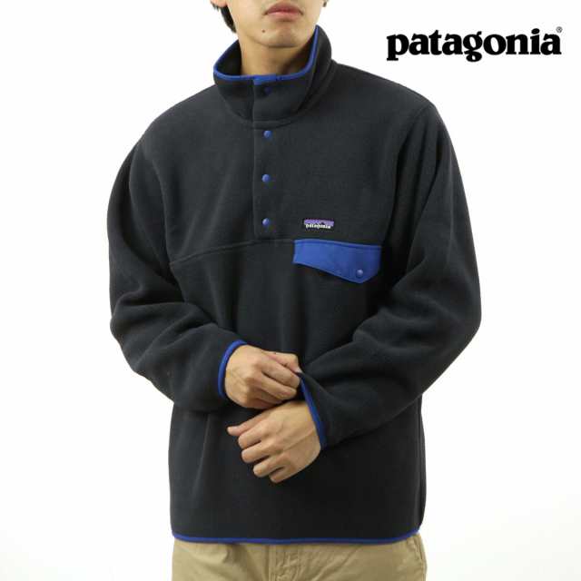 パタゴニア メンズ フリースジャケット 正規品 patagonia アウター プルオーバー シンチラ MENS SYNCH SNAP-T P/O 25450 PIBL PITCH BLUE