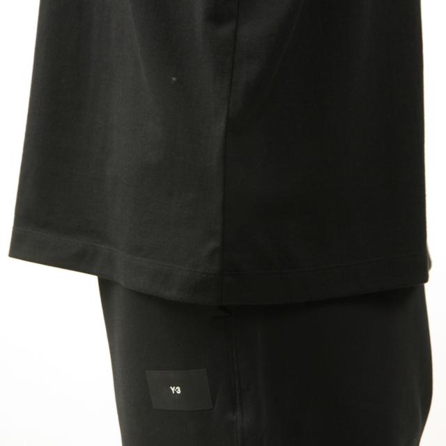 ワイスリー メンズ 半袖Tシャツ 正規品 Y-3 クルーネック ロゴ コットン LOGO SS TEE BLACK JE9282 BLACK_4