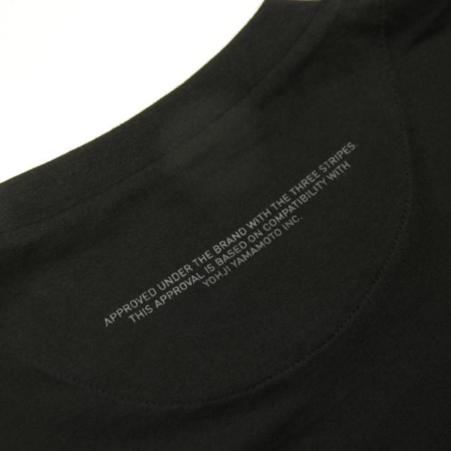 ワイスリー メンズ 半袖Tシャツ 正規品 Y-3 クルーネック ロゴ コットン LOGO SS TEE BLACK JE9282 BLACK_6