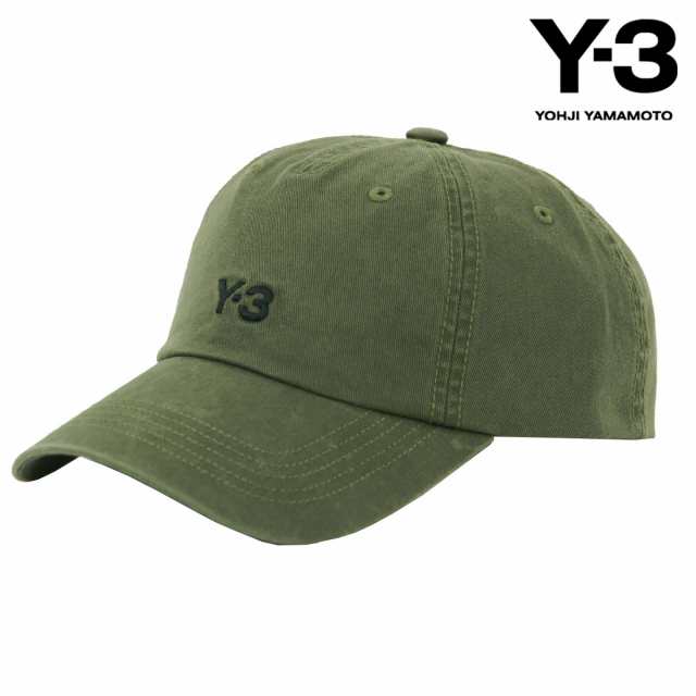 ワイスリー メンズ レディース キャップ 正規品 Y-3 帽子 ロゴ コットン Y-3 DAD CAP OLISTR JJ3948 OLISTR