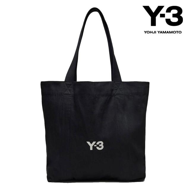 ワイスリー メンズ レディース トートバッグ 正規品 Y-3 かばん ロゴ キャンバストート Y-3 C TOTE BLACK/TALC JJ3957 BLACK 父の日 プレゼント ラッピング