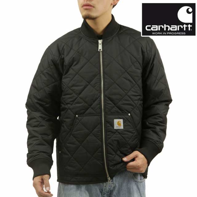 カーハート メンズ キルティングジャケット 正規品 CARHARTT WIP アウター ジップアップ ジャケット MYTON LINER BLACK I033856 89XXの通販は