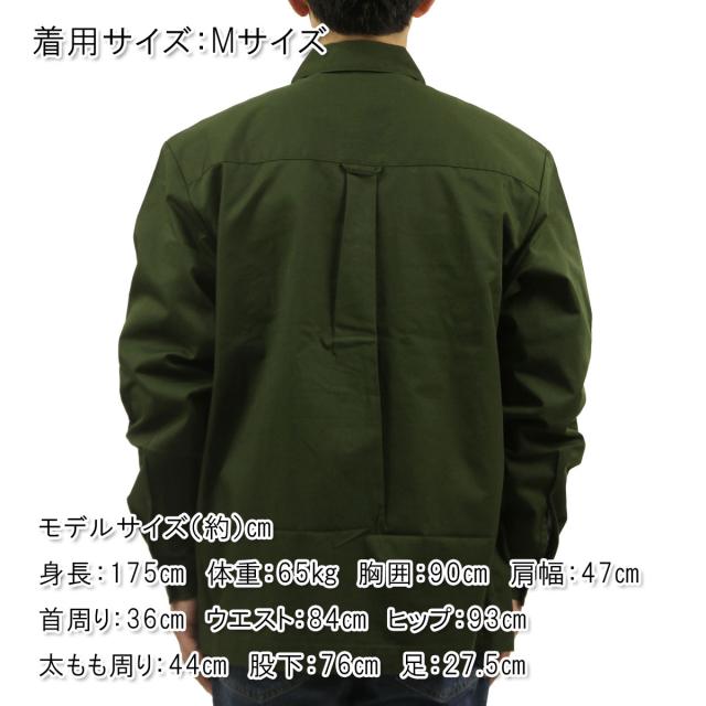 カーハート メンズ ワークシャツ 正規品 CARHARTT WIP ボタンダウン 長袖シャツ LONG SLEEVE CRAFT SHIRT OFFICE GREEN I033814 666XX_1