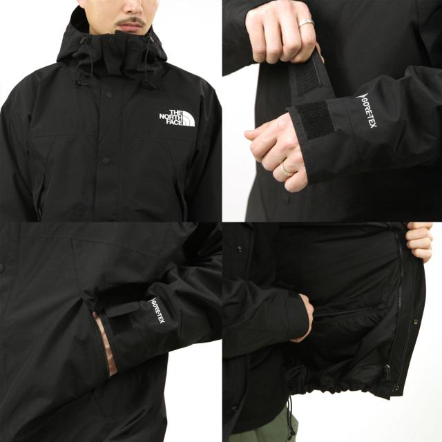 ノースフェイス メンズ マウンテンジャケット 正規品 THE NORTH FACE アウター ゴアテックス ジャケット 海外限定 GORE-TEX GTX MOUNTAIN JACKET NF0A831M 4HF TNF BLACK-TNF BLACK-NPF 父の日 プレゼント ラッピング_3