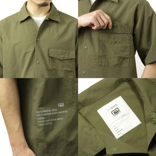 リバーサル メンズ セットアップ 正規販売店 REVERSAL 半袖シャツ ショートパンツ COMBAT TRINNING SET UP -SHOR クリスマス プレゼント ラッピング