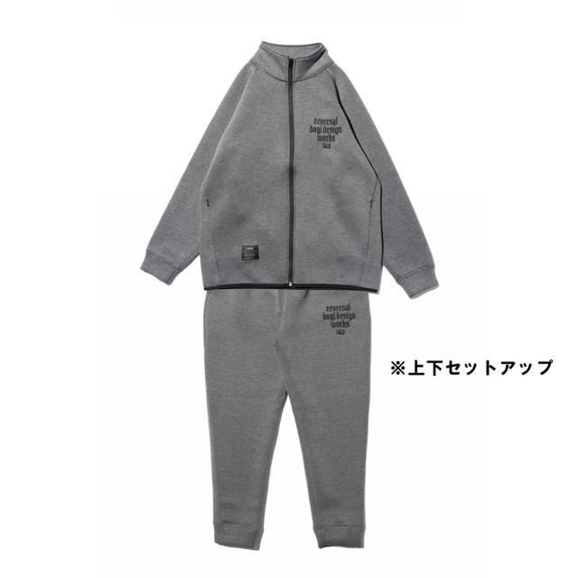 予約商品 2月頃入荷予定 リバーサル メンズ セットアップ 正規販売店 REVERSAL ジップアップ ドライジャケット スウェットパンツ OLD ENGLISH DRY SWEAT ZIP UP JACKET & DRY SWEAT PANTS SET UP 灰 rv25ss203 rv25ss404 GY GREYの通販は 24,640円