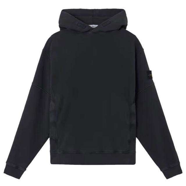ストーンアイランド メンズ パーカー 正規品 STONE ISLAND フーディー STONE ISLAND K1S15 6100033 S0045 V0129 BLACK_2
