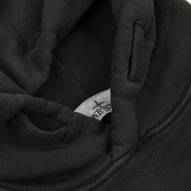 ストーンアイランド メンズ パーカー 正規品 STONE ISLAND フーディー STONE ISLAND K1S15 6100033 S0045 V0129 BLACK_6