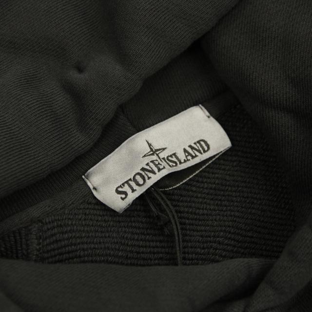 ストーンアイランド メンズ パーカー 正規品 STONE ISLAND フーディー STONE ISLAND K1S15 6100033 S0045 V0129 BLACK_7