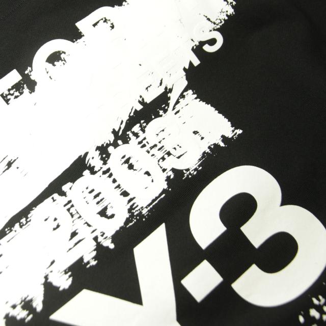 ワイスリー メンズ パーカー 正規品 Y-3 バックプリント プルオーバー フーディー U GFX HOODIE PULL PARKA JN4882 BLACK