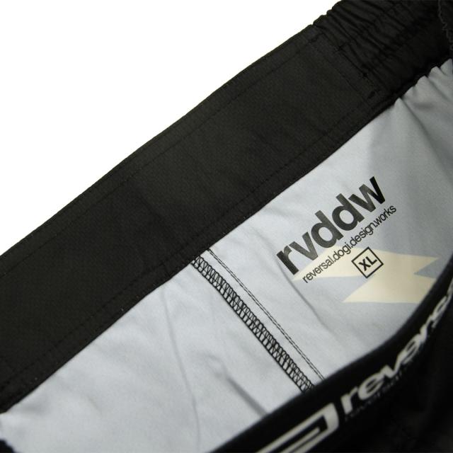 リバーサル メンズ ショートパンツ 正規販売店 REVERSAL ファイトパンツ ハーフパンツ ALL STAR FIGHT SHORTS 黒 rv25aw602-BK BLACK_5