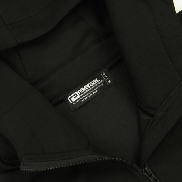 リバーサル メンズ セットアップ 正規販売店 REVERSAL ドライ パーカー スウェットパンツ MMA DRY SWEAT ZIP PARKA & SWEAT PANTS 黒 rv25aw203 rv25aw409 BLACK_7