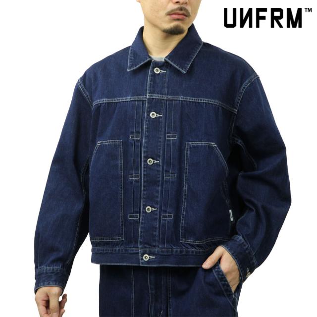 ユニフォーム アウトドア スタンダード メンズ デニムジャケット 正規販売店 UNFRM OUTDOOR STANDARD ボタンダウ クリスマス プレゼント ラッピング