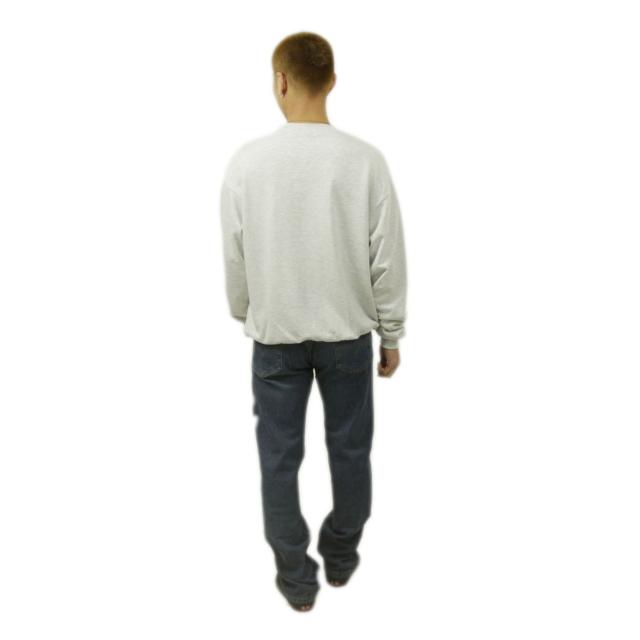 ポーラー メンズ スウェット 正規販売店 POLER クルーネック トレーナー POLER STUFF CREW 253MCV0042-AGY ASH GRAY_8