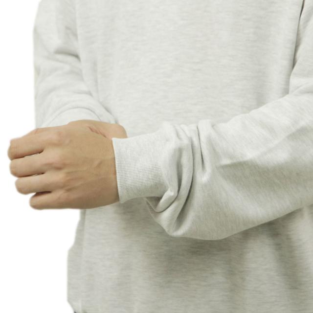 ポーラー メンズ スウェット 正規販売店 POLER クルーネック トレーナー POLER STUFF CREW 253MCV0042-AGY ASH GRAY_3