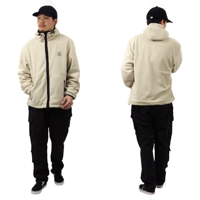 カーハート メンズ フリースジャケット 正規品 CARHARTT WIP ジップアップ アウター BLEVIN LINER FLEECE JACKET FIORE DI SALE(BEIGE) I035310 父の日 プレゼント ラッピング_8
