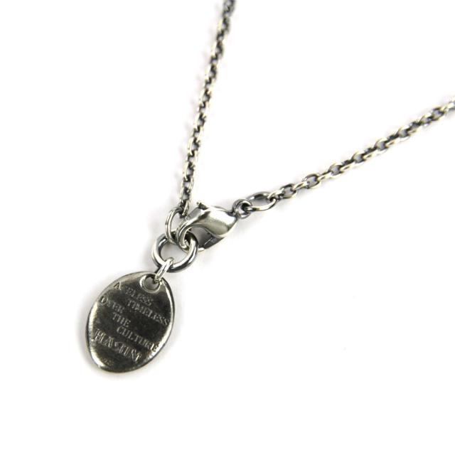 ハリム メンズ レディース ネックレス 正規販売店 HARIM フェザー FEATHER RIGHT S GP HRP123SPBR OX SILVER BR CUSTOM 925 OXIDIZED BLACK NECKLACE SET_7