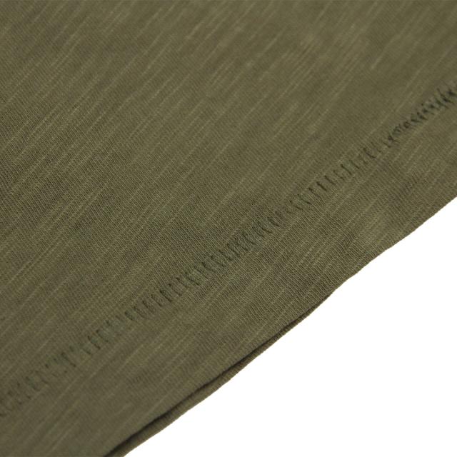 ヌーディージーンズ メンズ 半袖Tシャツ 正規販売店 Nudie Jeans クルーネック シンプル 無地 ROFFE CREW NECK SLUB TEE PALE OLIVE G46 131855 父の日 プレゼント ラッピング_6
