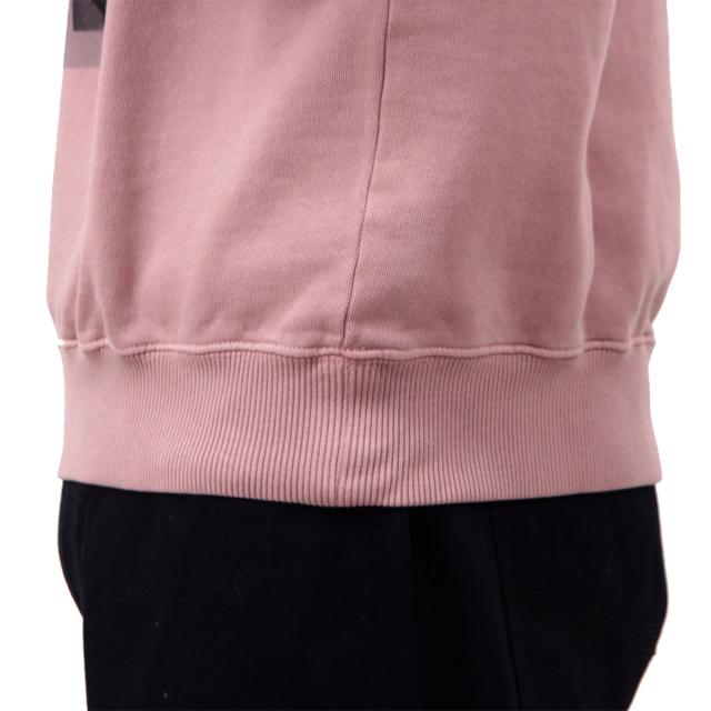 ヌーディージーンズ メンズ スウェット 正規販売店 Nudie Jeans トレーナー 長袖 クルーネック LASSE ISSUE 2 SWEAT FLEECE 150530 P20 PAPER PINK_5