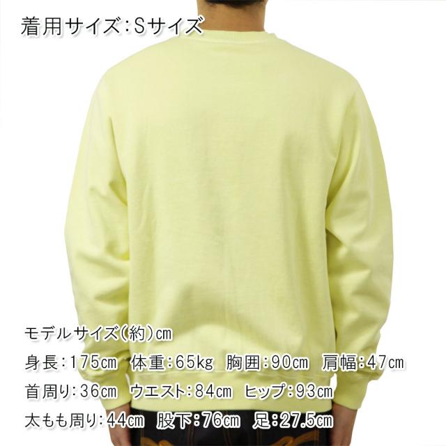 ヌーディージーンズ メンズ スウェット 正規販売店 Nudie Jeans トレーナー 長袖 クルーネック LASSE ISSUE 5 SWEAT FLEECE 150531 P26 PAPER YELLOW_1