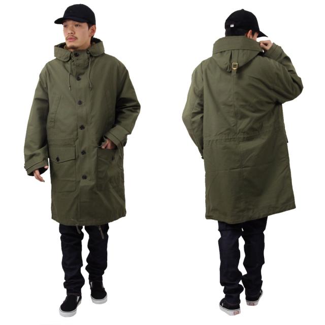 ヌーディージーンズ メンズ モッズコート 正規販売店 Nudie Jeans アウター ジャケット ERIK MILITARY PARKA MODS JACKET 160744 G03 OLIVE 父の日 プレゼント ラッピング_8