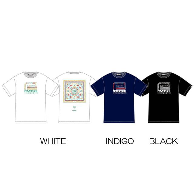 予約商品 3月頃入荷予定 リバーサル メンズ 半袖Tシャツ 正規販売店 REVERSAL コットン クルーネック ロゴ バックプリント BOKH BIG MARK COTTON TEE ﾎﾜｲﾄ rv26ss001 WH WHITE