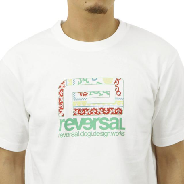 リバーサル メンズ 半袖Tシャツ 正規販売店 REVERSAL コットン クルーネック ロゴ バックプリント BOKH BIG MARK COTTON TEE ﾎﾜｲﾄ rv26ss001 WH WHITE 父の日 プレゼント ラッピング_2