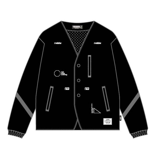 予約商品 4月頃入荷予定 リバーサル メンズ カーディガン 正規販売店 REVERSAL ナイロン アウター ジャケット 4WAY DRY CARDIGAN JACKET 黒 rv26ss306 BK BLACK