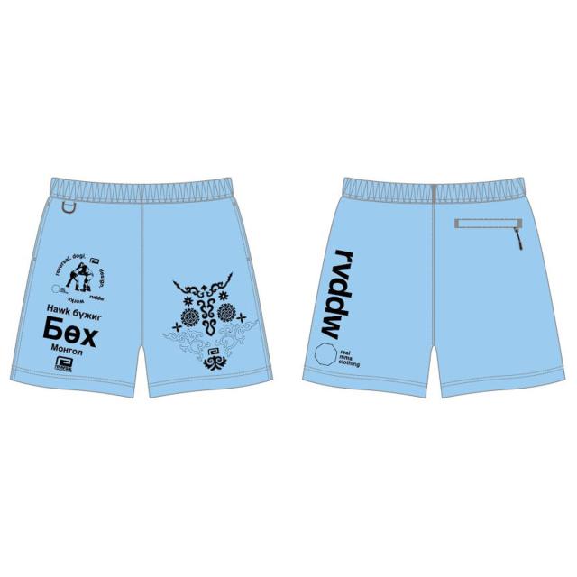 予約商品 6月頃入荷予定 リバーサル メンズ ショートパンツ 正規販売店 REVERSAL ナイロン ボトムス ハーフパンツ BOKH NYLON SHORTS ﾌﾞﾙｰ rv26ss505 BL BLUE