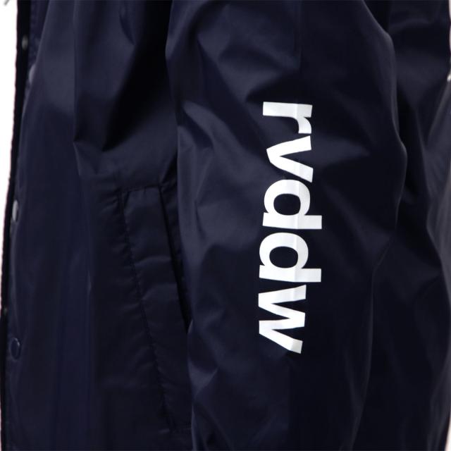 リバーサル メンズ コーチジャケット 正規販売店 REVERSAL ルーディーズ バックプリント アウター RUDIE'S x reversal COACH JACKET ﾈｲﾋﾞｰ rvrud302 NV NAVY