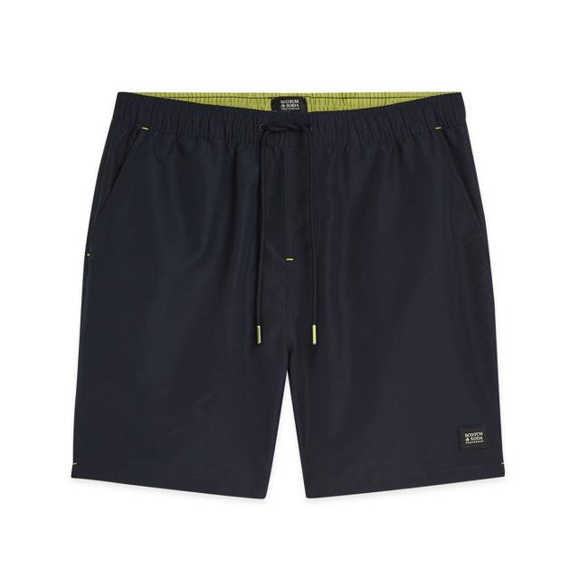 予約商品 5月頃入荷予定 スコッチアンドソーダ メンズ スイムパンツ 正規販売店 SCOTCH&SODA 水着 トランクス型 SOLID MID LENGTH SWIM SHORT PANTS SKY CAPTAIN 182197 401 58800 78