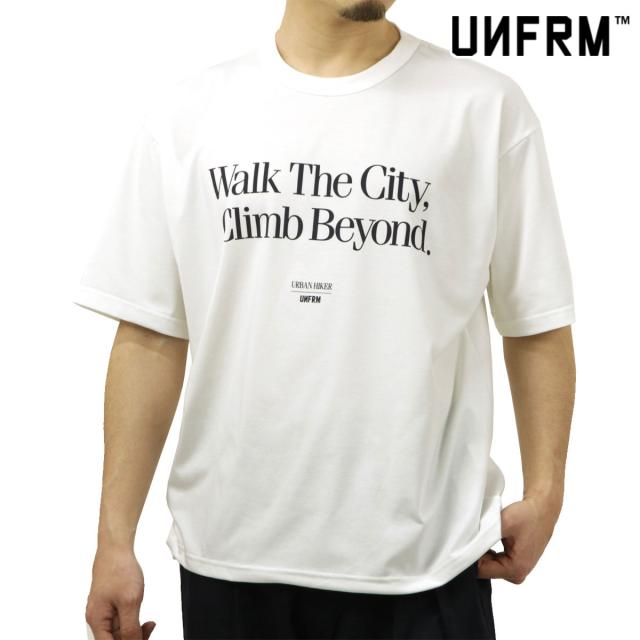ユニフォーム アウトドア スタンダード メンズ 半袖Tシャツ 正規販売店 UNFRM OUTDOOR STANDARD クルーネック ヘビーウェイト AEROKNOT HEAVYWEIGHT "WTCB" BOX T-SHIRT MADE IN JAPAN SS-8418-WT3 WHITE 父の日 プレゼント ラッピング
