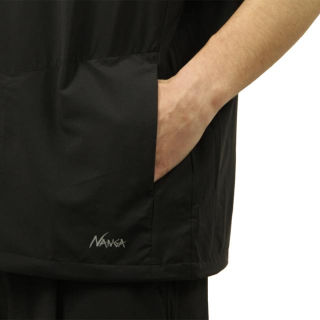 ナンガ メンズ 半袖Tシャツ 正規販売店 NANGA クルーネック トップス シンプル 軽量 PLC EXCURSION TEE BLK BLACK N2500-1P403A 父の日 プレゼント ラッピング_4