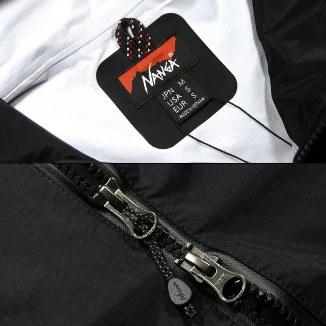 ナンガ メンズ ジャケット 正規販売店 NANGA オーロラ ウェザーシールド ジップアップ アウター AT 3L WEATHER SHEILD JACKET BLK BLACK N2500-1V001A 父の日 プレゼント ラッピング_6