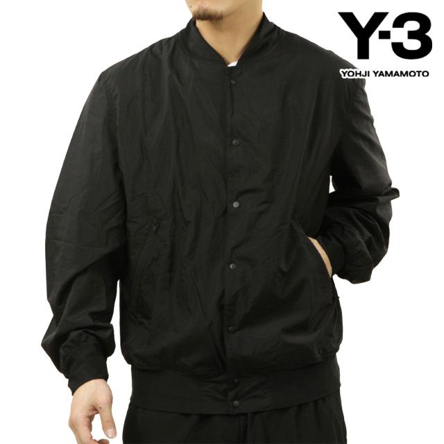 ワイスリー メンズ ブルゾン 正規品 Y-3 アウター カレッジジャケット COLLEGE JACKET BLACK KD6845