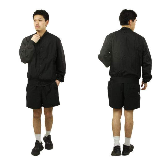 ワイスリー メンズ ブルゾン 正規品 Y-3 アウター カレッジジャケット COLLEGE JACKET BLACK KD6845_8
