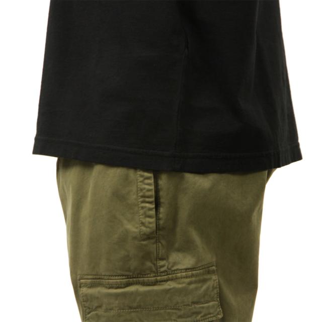 ストーンアイランド メンズ 半袖Tシャツ 正規品 STONE ISLAND クルーネック コットン ポケT COMBED ORGANIC COTTON JERSEY GARMENT DYED SHORT SLEEVE T-SHIRT WITH CHEST PACKET BLACK 2100004 S0115 V0029_4