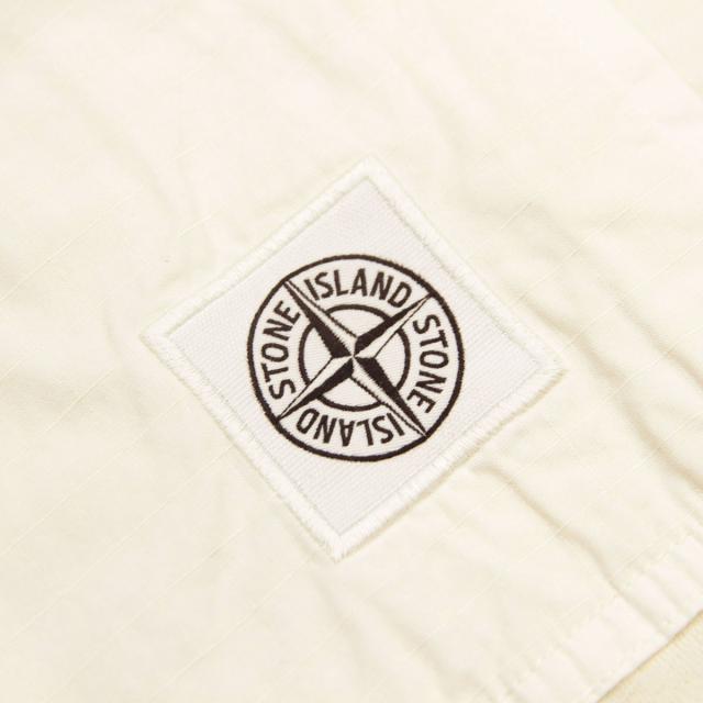 ストーンアイランド メンズ 半袖Tシャツ 正規品 STONE ISLAND クルーネック コットン ポケT COMBED ORGANIC COTTON JERSEY GARMENT DYED SHORT SLEEVE T-SHIRT WITH CHEST PACKET IVORY 2100004 S0115 V0093_6