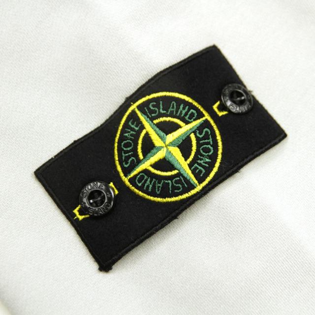 ストーンアイランド メンズ スウェット 正規品 STONE ISLAND クルーネック シンプル トレーナー ORGANIC COTTON FLEECE GARMENT DYED REGULAR-FIT CREWNECK SWEATSHIRT PEARL GREY 6100060 S0051 V0061_7