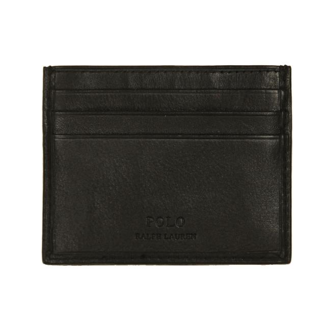 ポロ ラルフローレン メンズ レディース カードケース 正規品 POLO RALPH LAUREN レザー 名刺入れ アクセサリー LEATHER MULTI CC-CARD CASE BLACK 405913722 002_1