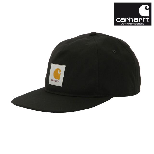 カーハート メンズ レディース キャップ 正規品 CARHARTT WIP ロゴ 帽子 ベースボールキャップ ADAIR CAP BLACK I036090 89XX 父の日 プレゼント ラッピング