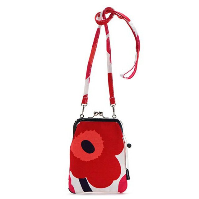 マリメッコ marimekko RIMMI UNIKKO FRAME BAG ウニッコ柄 ショルダー